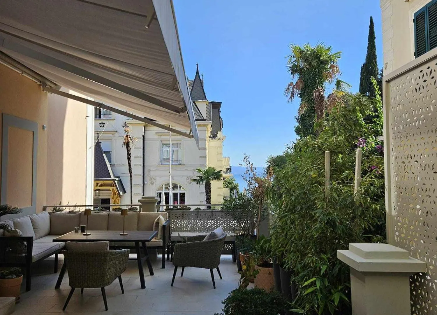 Elegant Garden Apartment With Jacuzzi Opatija Croatia